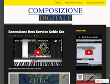 Tablet Screenshot of composizionedigitale.net